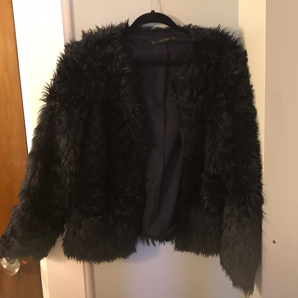 Zara faux fur Jacket